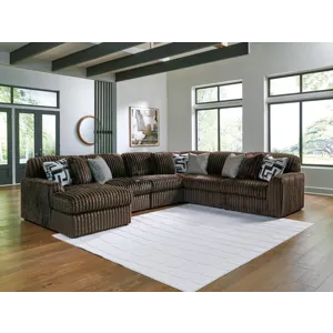 Midnight-Madness 6-Piece Sectional with Chaise