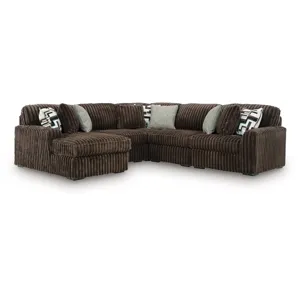 Midnight-Madness 5-Piece Sectional with Chaise