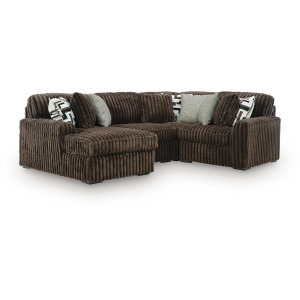 Midnight-Madness 4-Piece Sectional with Chaise