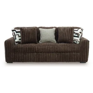 Midnight-Madness Sofa, Oversized Chair and Accent Ottoman