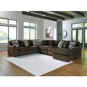 Midnight-Madness 6-Piece Sectional with Chaise