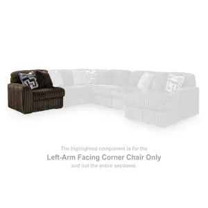 Midnight-Madness Left-Arm Facing Corner Chair