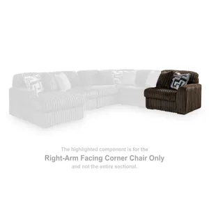 Midnight-Madness Right-Arm Facing Corner Chair