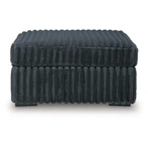 Midnight-Madness Oversized Accent Ottoman