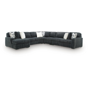 Midnight-Madness 5-Piece Sectional with Chaise
