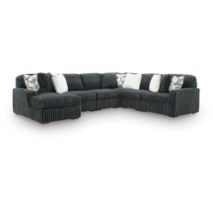Midnight-Madness 6-Piece Sectional with Chaise