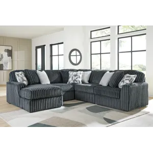 Midnight-Madness 5-Piece Sectional with Chaise