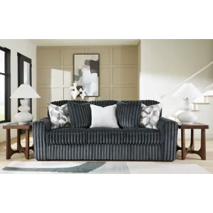 Midnight-Madness Sofa and Loveseat