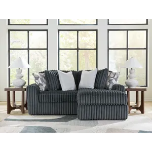 Midnight-Madness 2-Piece Sectional with Chaise