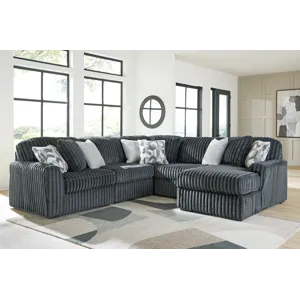 Midnight-Madness 5-Piece Sectional with Chaise