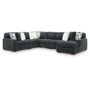 Midnight-Madness 6-Piece Sectional with Chaise