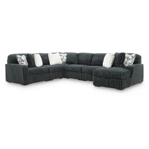 Midnight-Madness 6-Piece Sectional with Chaise