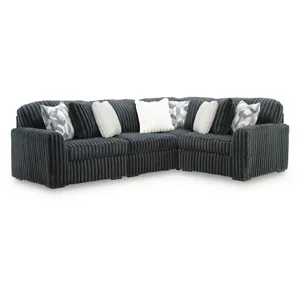 Midnight-Madness 4-Piece Sectional