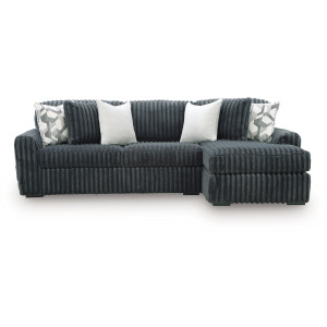 Midnight-Madness 2-Piece Sectional Sofa Chaise