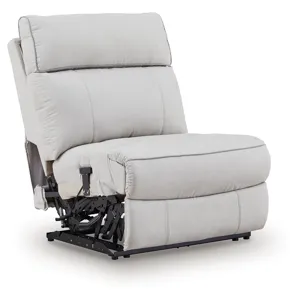 Social Pointe 7-Piece Reclining Sectional with Storage Consoles