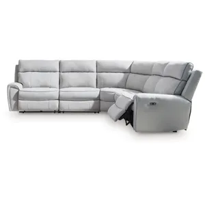 Social Pointe 5-Piece Power Reclining Sectional