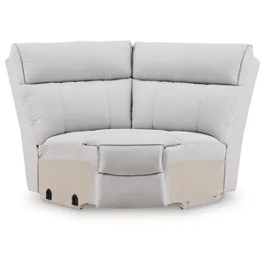 Social Pointe 7-Piece Reclining Sectional with Storage Consoles