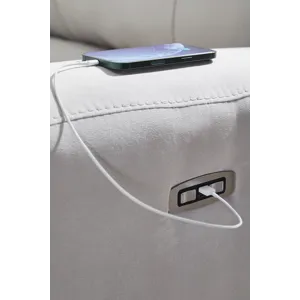 Social Pointe 5-Piece Power Reclining Sectional