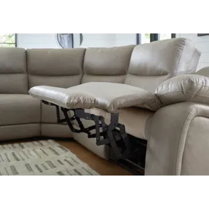 Narwhal Place 6-Piece Reclining Sectional with Storage Console