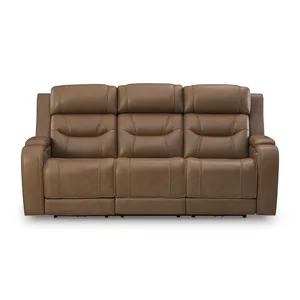 Knightington Power Reclining Sofa with Audio Seating