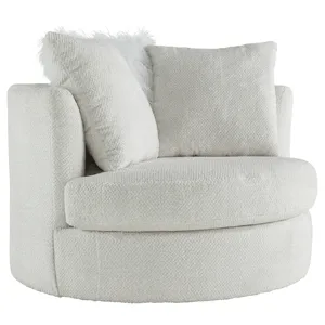 Delhaven Oversized Swivel Accent Chair