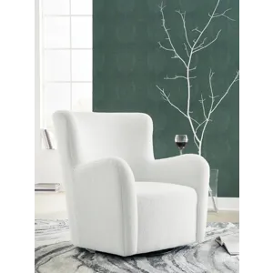 Rowenburg Swivel Glider Accent Chair