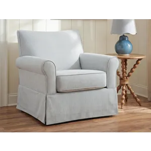 Searcy Swivel Glider Accent Chair