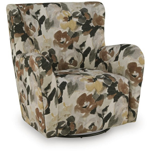 Rowenburg Swivel Glider Accent Chair
