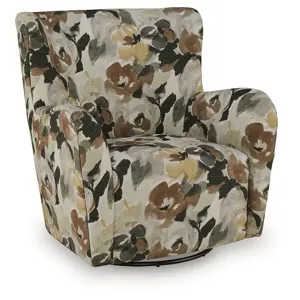 Rowenburg Swivel Glider Accent Chair