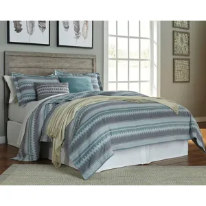 Culverbach Queen Panel Headboard, Dresser, Mirror and Nightstand