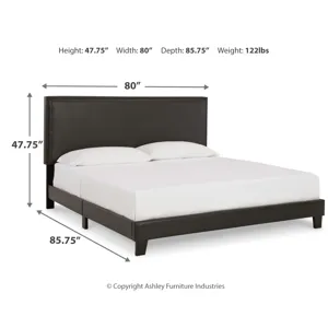 Mesling King Upholstered Bed