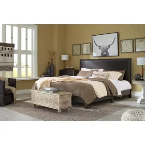 Mesling King Upholstered Bed