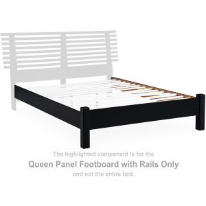 Danziar Queen Panel Footboard with Rails