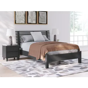 Danziar Full Slat Panel Bed