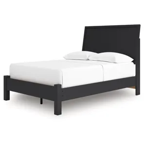 Danziar Full Panel Bed, Dresser and Mirror