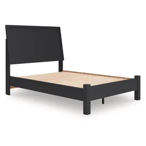 Danziar Full Panel Bed, Dresser and Mirror