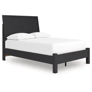 Danziar Full Panel Bed, Dresser and Mirror