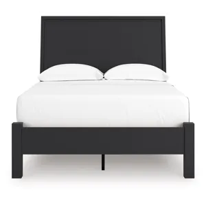 Danziar Full Panel Bed, Dresser and Mirror