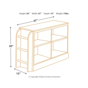 Lulu Loft Bookcase with Ladder