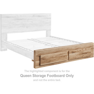 Hyanna Queen Storage Footboard