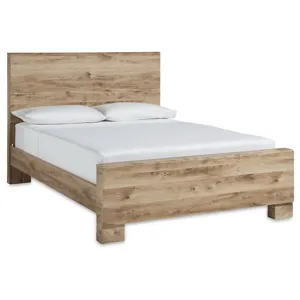 Hyanna King Panel Bed, Dresser, Mirror and 2 Nightstands