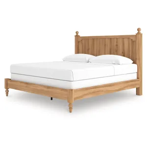 Aleaport King Panel Bed, Dresser, Mirror and Nightstand