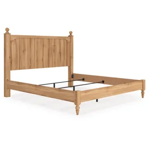 Aleaport King Panel Bed, Dresser, Mirror and Nightstand