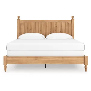 Aleaport King Panel Bed, Dresser, Mirror and Nightstand