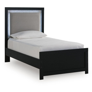 Maeling Full Upholstered Panel Bed