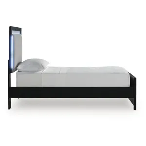 Maeling Twin Upholstered Panel Bed