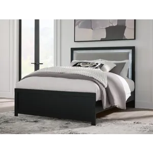 Maeling Queen Upholstered Panel Bed
