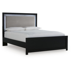 Maeling Full Upholstered Panel Bed