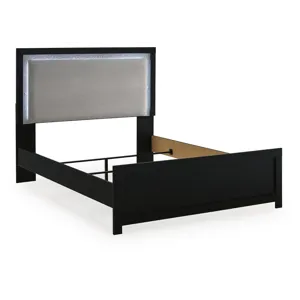 Maeling Queen Upholstered Panel Bed