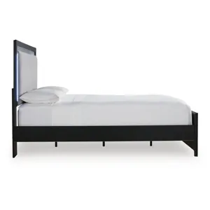 Maeling Queen Upholstered Panel Bed